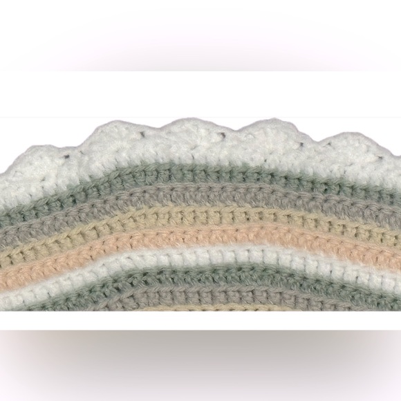 Handmade Rainbow Blanket - Picture 4 of 4